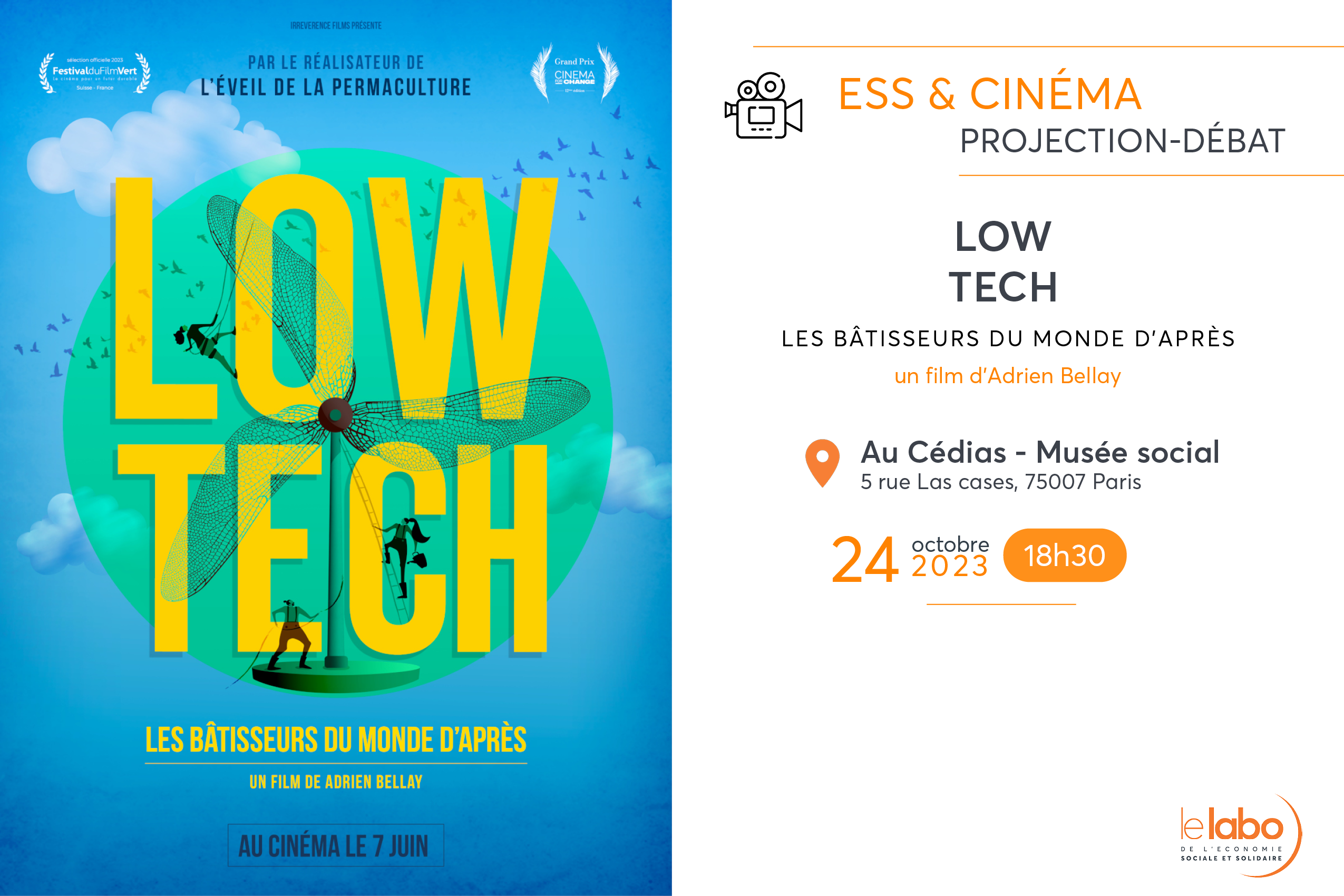 Low-tech, projection du film