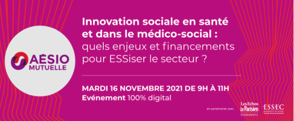 Mois de l'ESS - Innovation sociale en santé