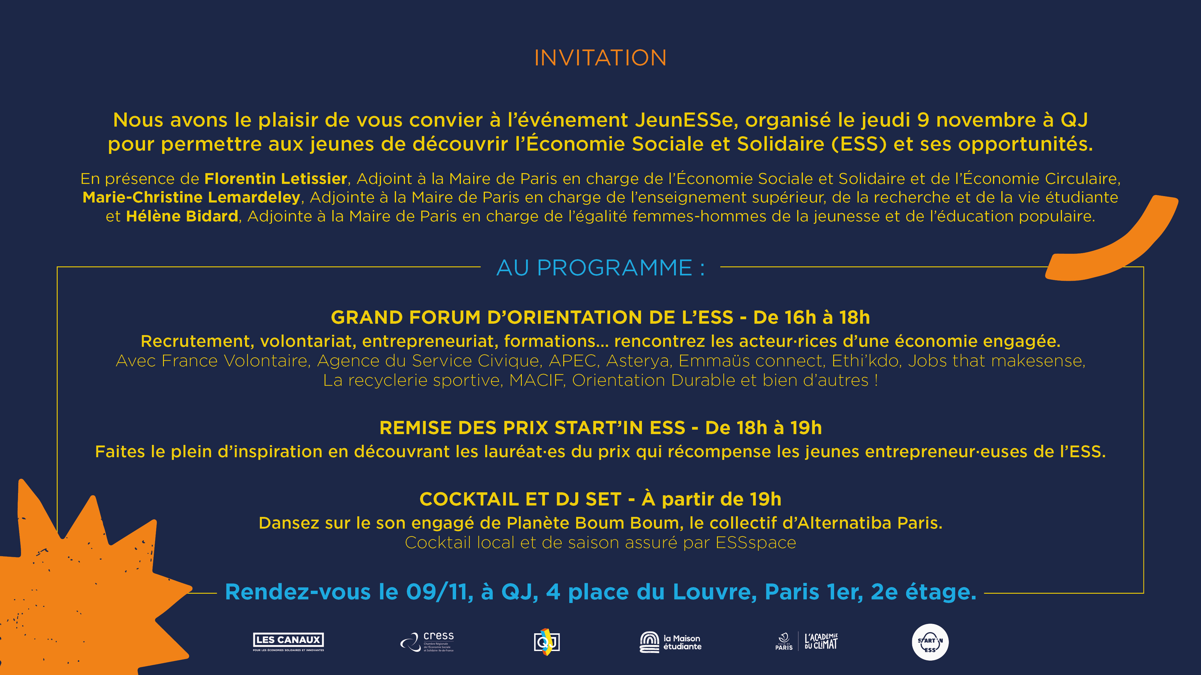 JeunESSe Invitation