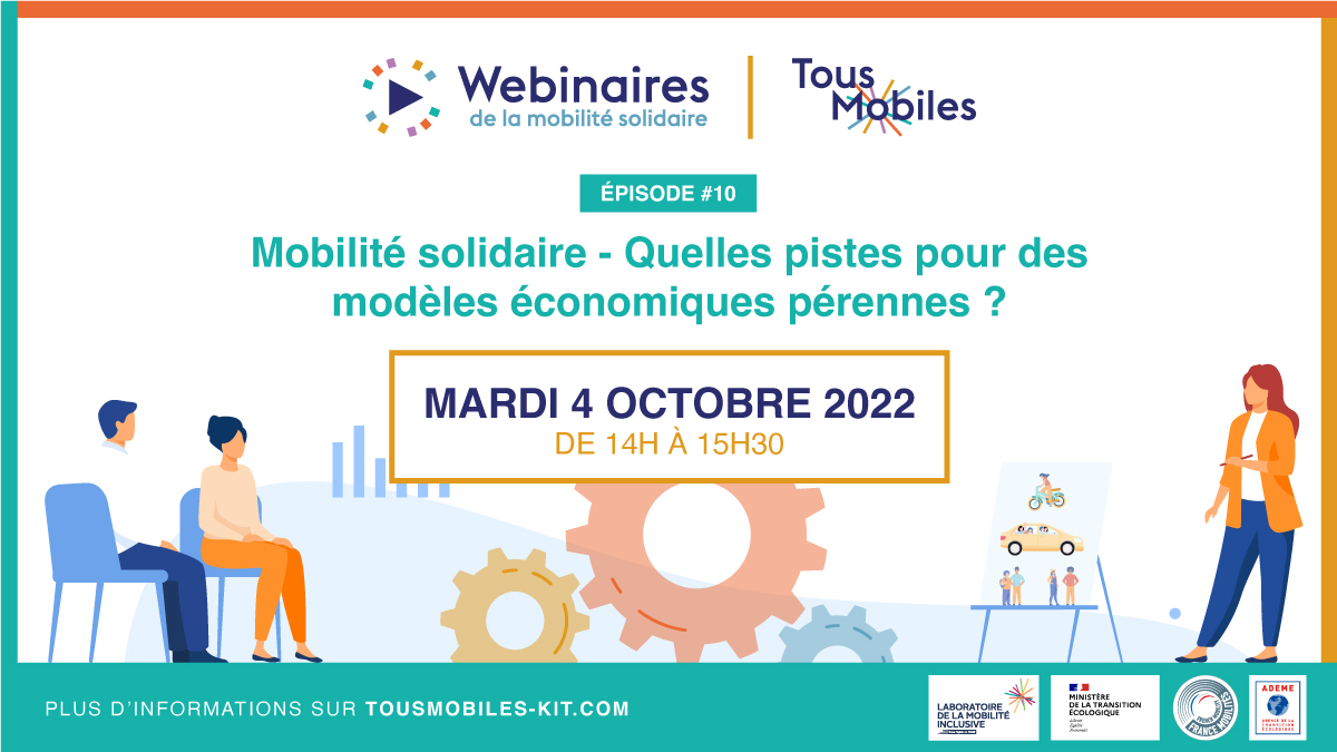 Webinaire - Mobilité solidaire – Quelles pistes pour des modèles économiques pérennes ?