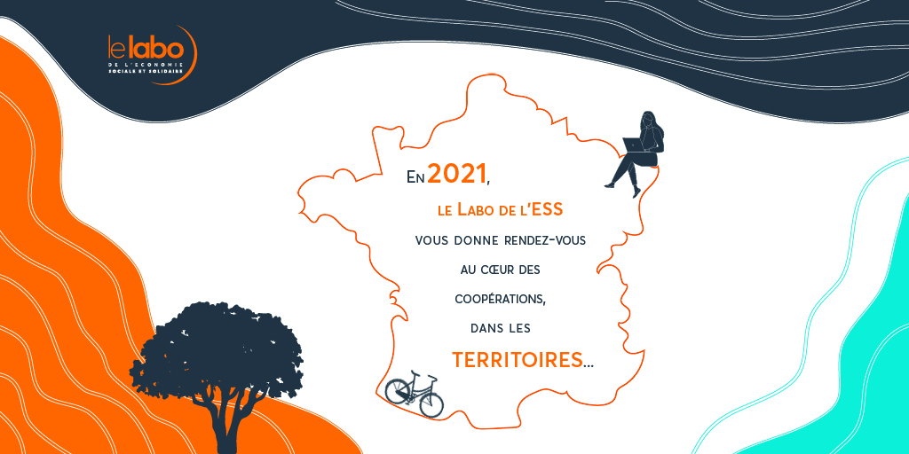 Carte de vœux 2021 du Labo de l'ESS