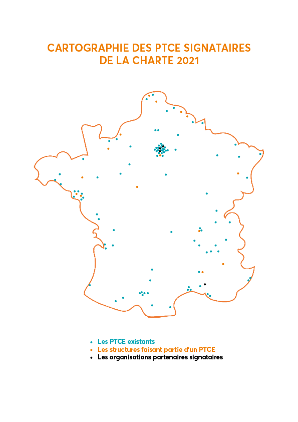 La carte des PTCE