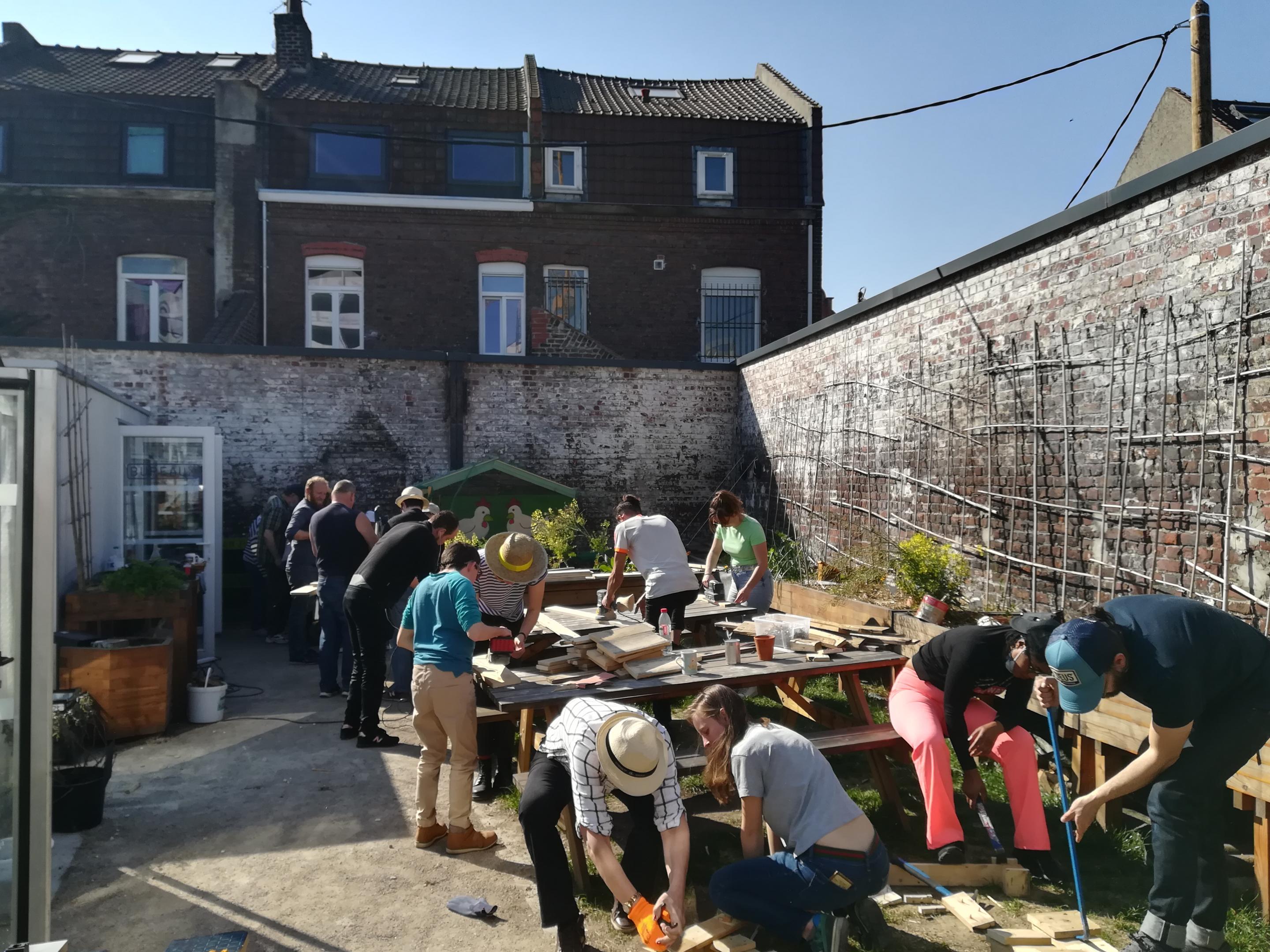 Un atelier à la ferme