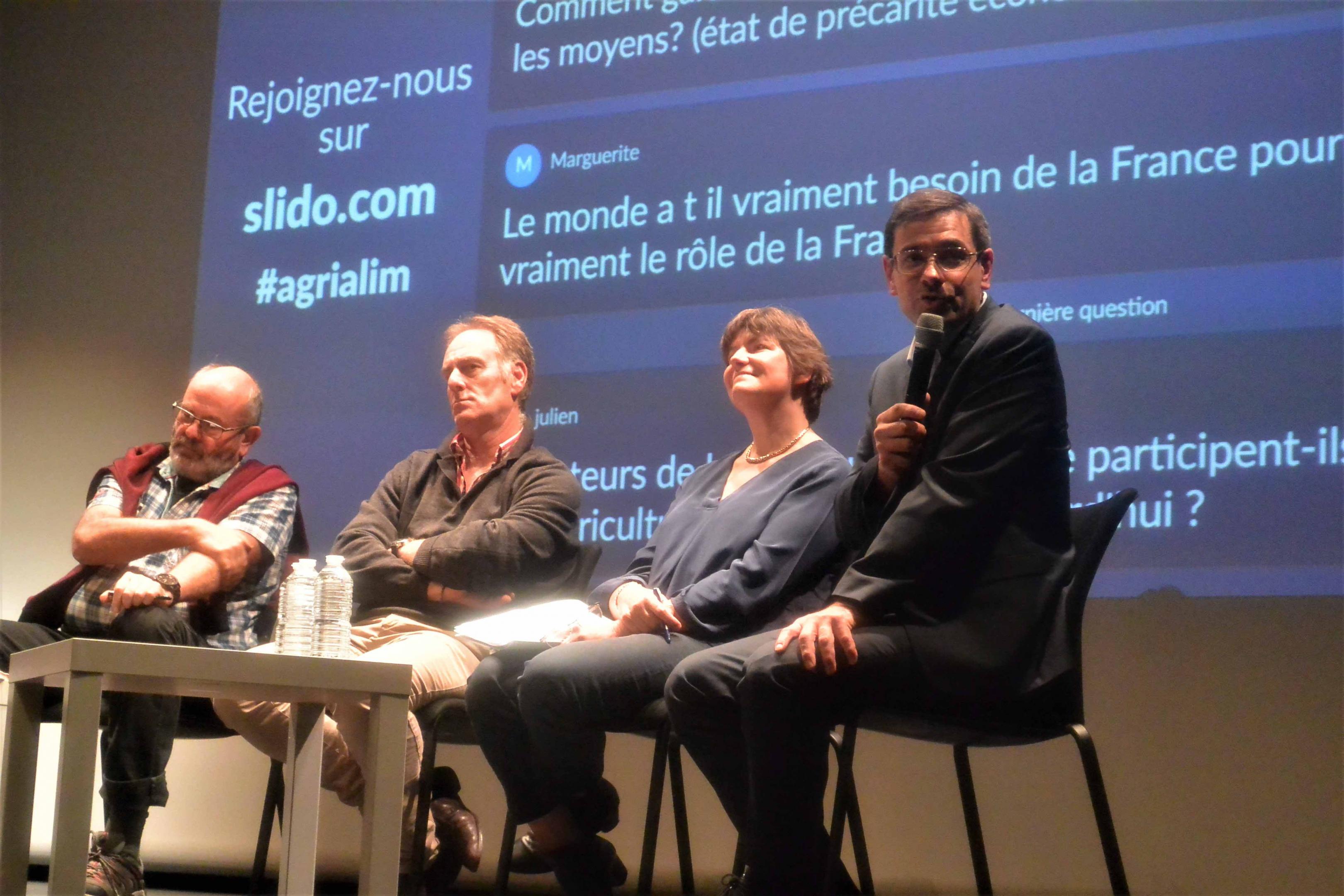 ProspectivESS Agri Alim temps 2_1.jpg Table ronde ProspectivESS Agriculture et alimentation durables - temps 2