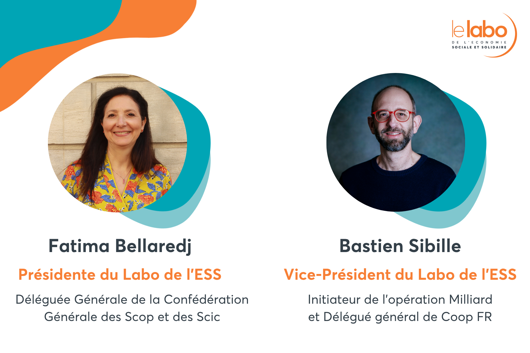 Fatima Bellaredj et Bastien Sibille