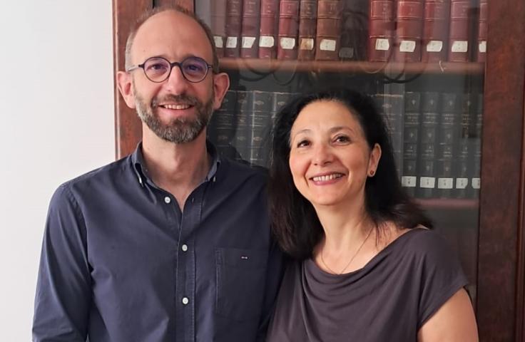 Bastien Sibille et Fatima Bellaredj