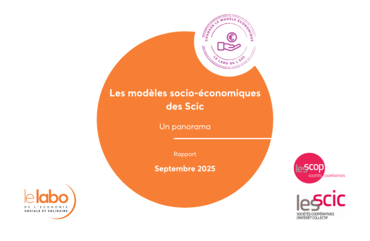 Couverture étude Les modèles socio-économiques des Scic