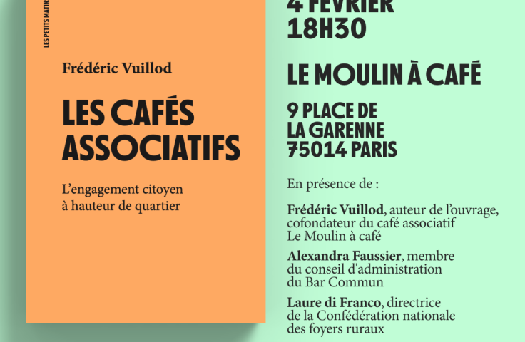 Rencontre-débat autour du livre Les Cafés associatifs