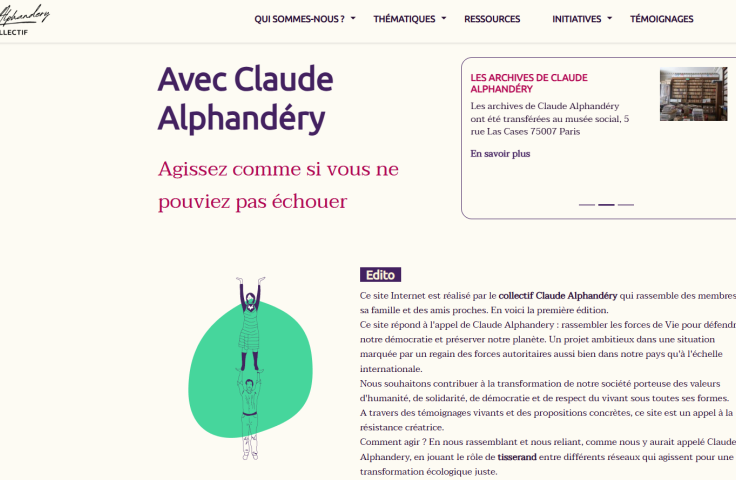 Site Claude Alphandéry