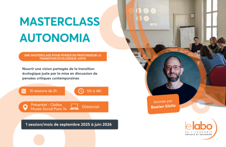 visuel Masterclass Autonomia 2025 - 2026