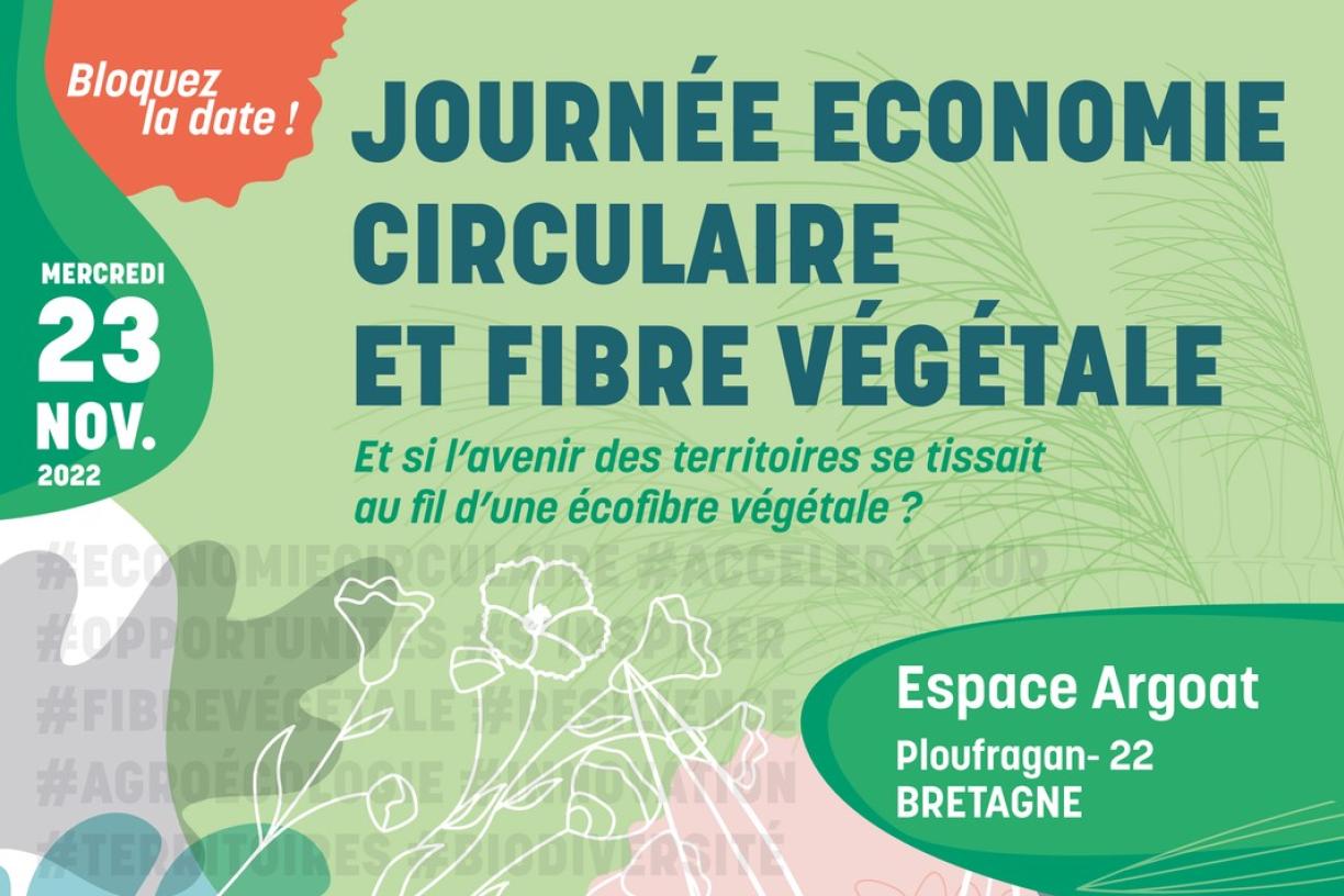 Journée Economie Circulaire et Fibre Végétale - 30 ans de l'ADE