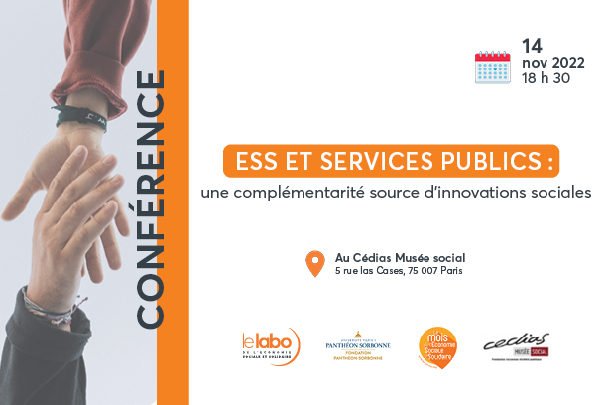 Conférence ESS & services publics