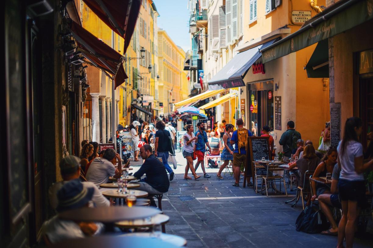 Terrasse en ville