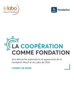 La coopération comme fondation – Carnet de bord
