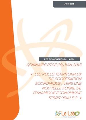 Couverture séminaire PTCE 2015