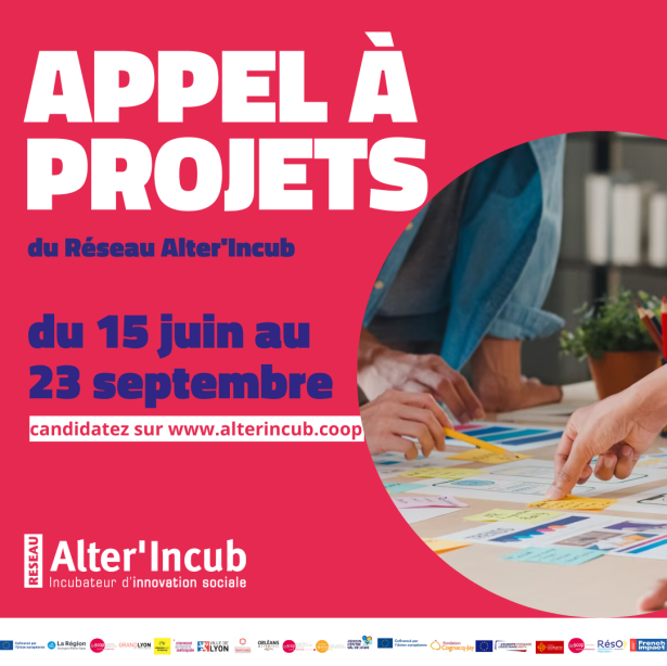 Appel à projets : Alter'incub Alter'incub - innovation sociale
