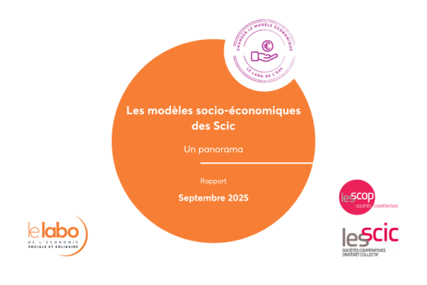Couverture étude Les modèles socio-économiques des Scic