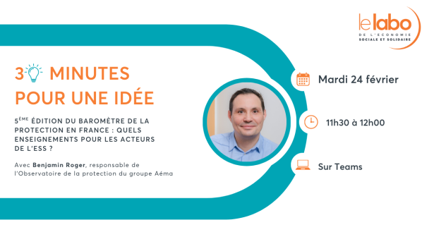 30 minutes pour une idée avec l'Observatoire de la protection du groupe Aéma