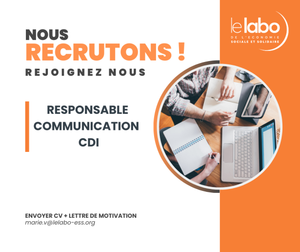 Recrutement - Responsable Communication 