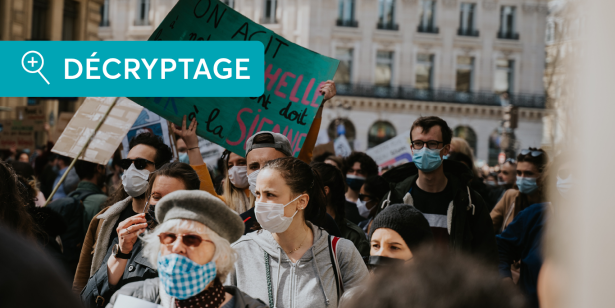 Manifestation à l'occasion de la réforme des retraites ESS et réforme des retraites