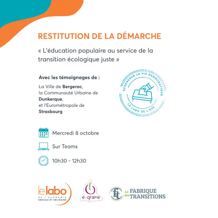 visuel restitution de la démarche